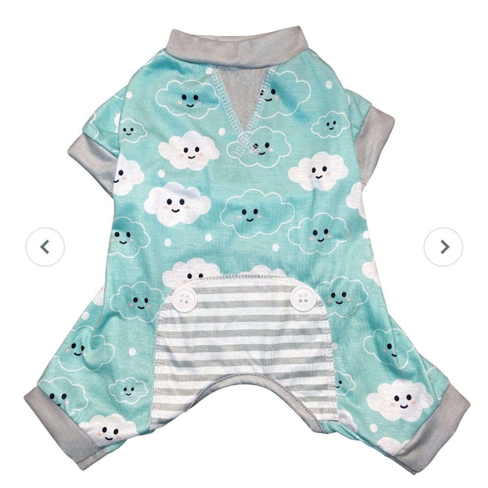 Cloudy Sky Dog Pajamas